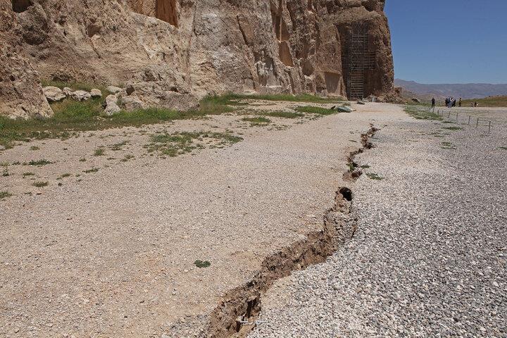 اسکن محوطه نقش رستم انجام شد