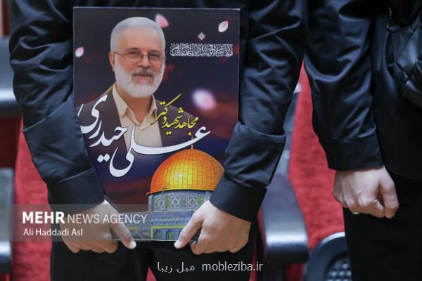 دیدار مقامات هلال احمر ایران با خانواده پزشک داوطلب شهید علی حیدری
